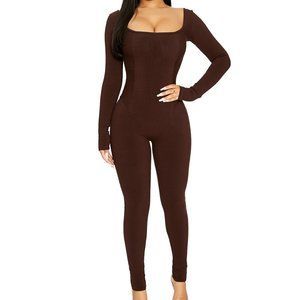 Naked Wardrobe Snatched Vibes Jumpsuit